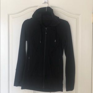 Lululemon front zip hoodie black jacket